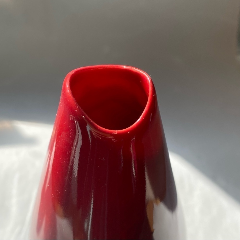 Vintage Circa 1930 Royal Doulton Flambe Veined Bud Vase 1613 - Picture 4 of 8
